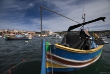 Fischerboote im Hafen von Marsaxlokk