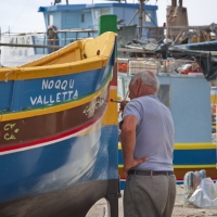 Fischerboote im Hafen von Marsaxlokk