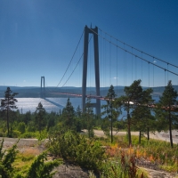 Högakustenbron, die "Golden Gate Bridge" von Schweden
