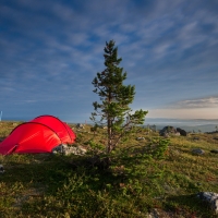 Übernachtung mit dem Zelt